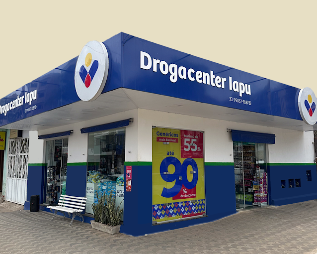 Fachada da Drogacenter Iapu